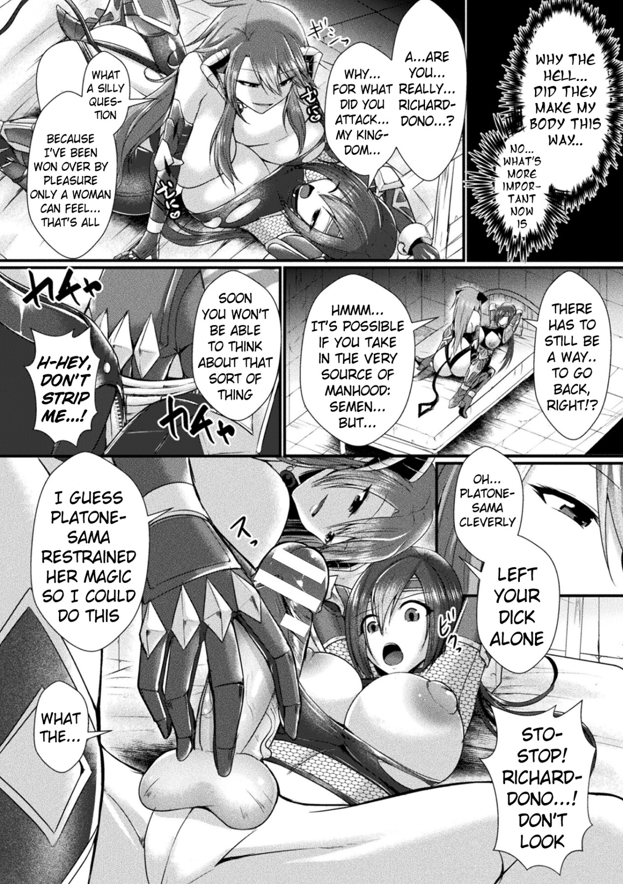 Hentai Manga Comic-Conduire au mal ~Fall of a Gender Bent Knight~-Chapter 1-12